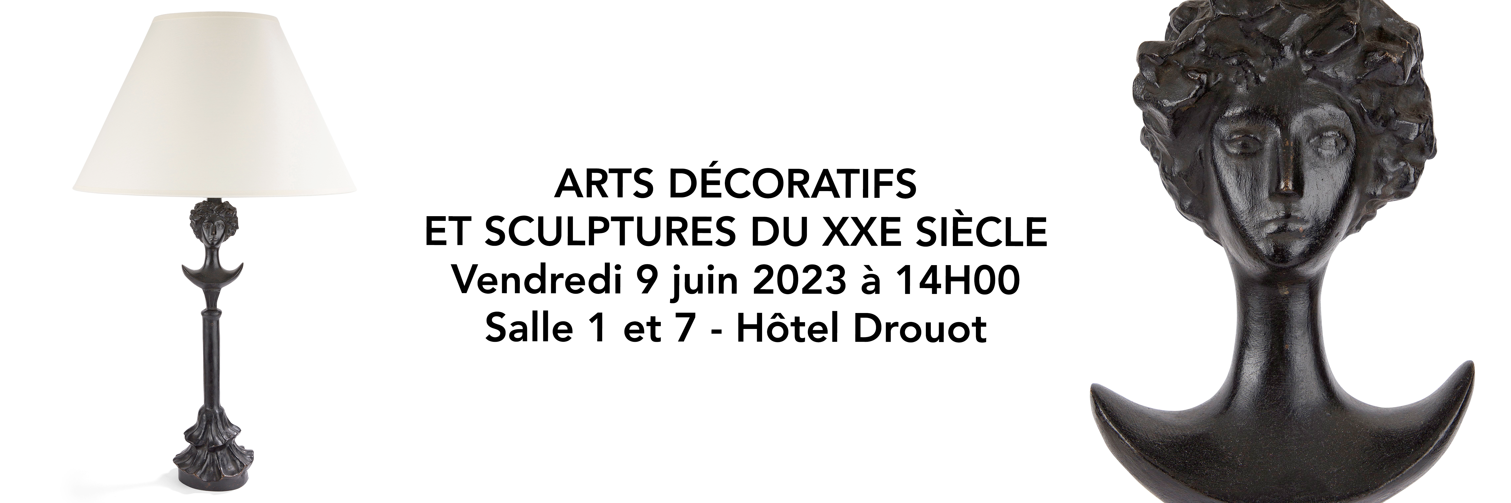 Arts décoratifs et sculptures du XXe SIECLE